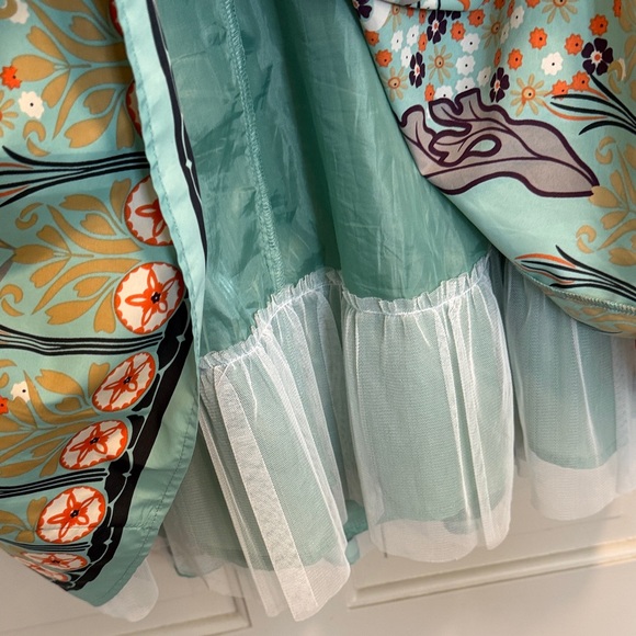 Angie Floral Strapless Dress - Multicolor - Picture 6 of 11